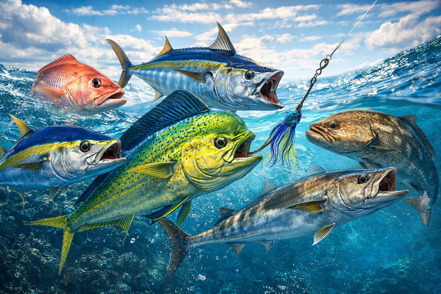 Deep Sea Fishing puertovallarta Tours Deep Sea Fishing trip in puertovallarta Tour